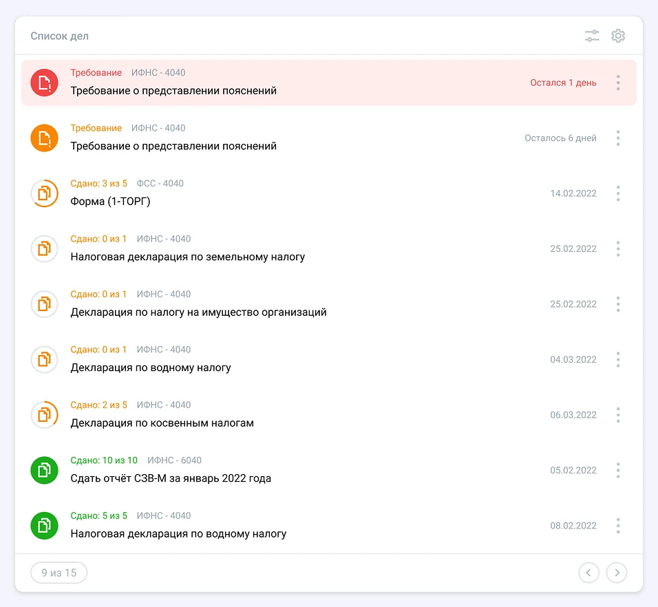 Объединение блоков в v.1.2 с приоритетами и статусами